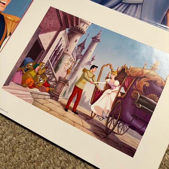 Cinderella 2 Lithographs - Picture 4 of 7